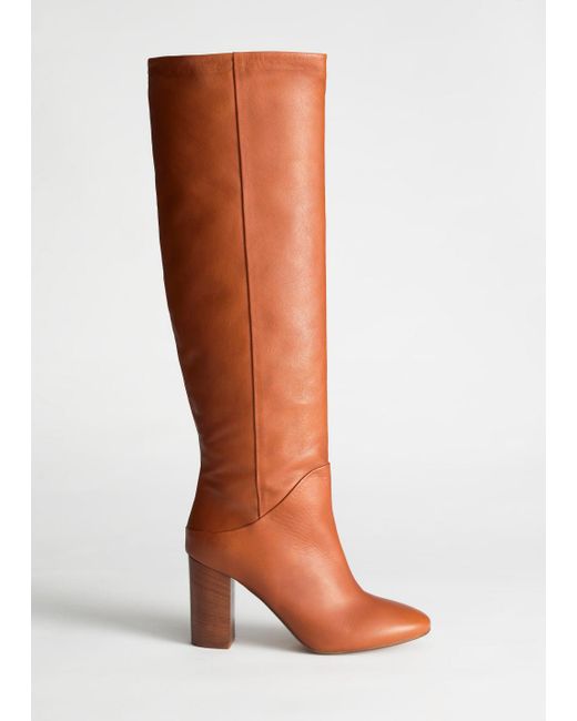 & other stories knee high boots