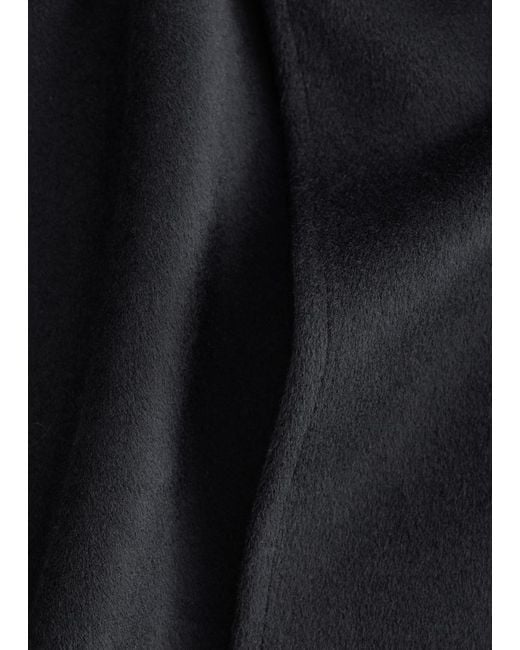 & Other Stories Black Wool Cape