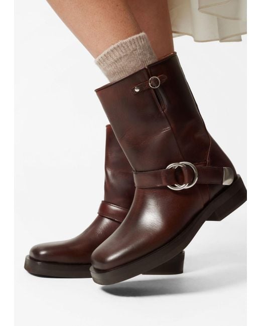 and other stories beige boots