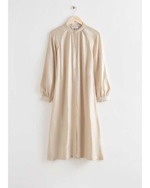 belted button up dress