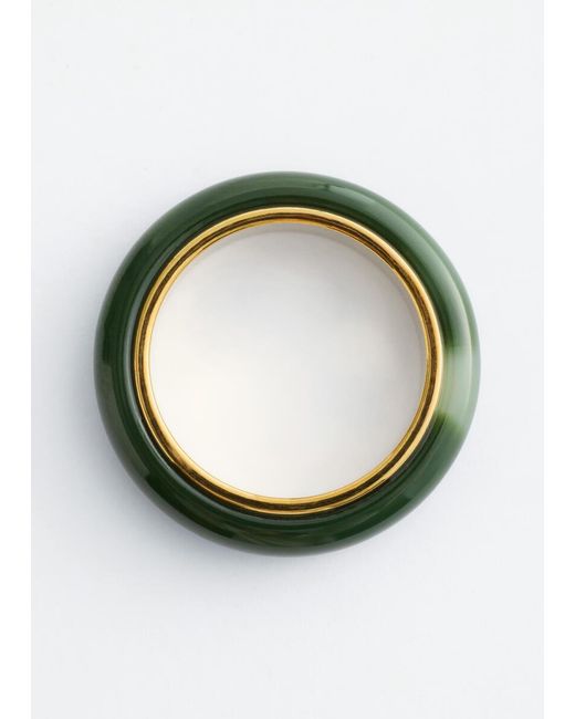 & Other Stories Yellow 3-Pack Ring Set