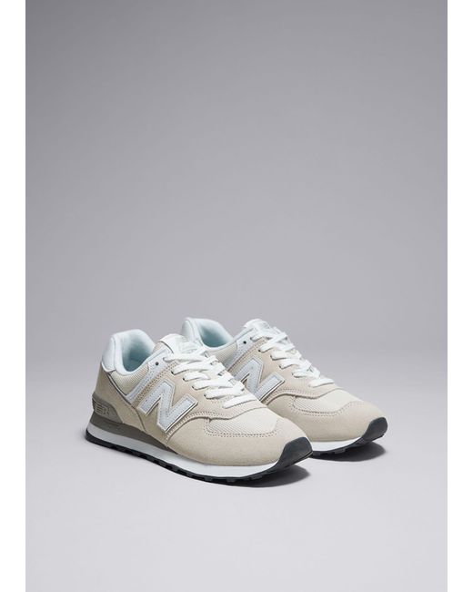 & Other Stories Gray New Balance 574 Sneakers