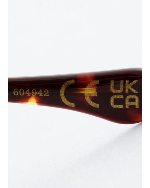 & Other Stories Multicolor Slim Rectangular Sunglasses