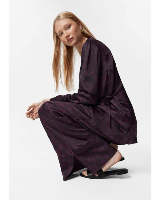 Pantalon De Pyjama À Cordon De Serrage & Other Stories en coloris Purple