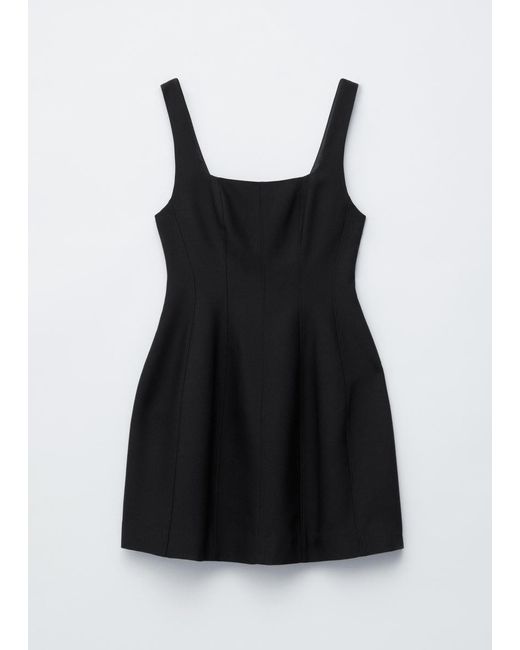 & Other Stories Corset Mini Dress in Black | Lyst