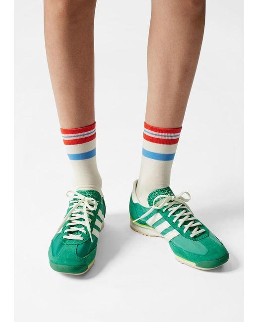 & Other Stories Green Adidas Sl 72 Og
