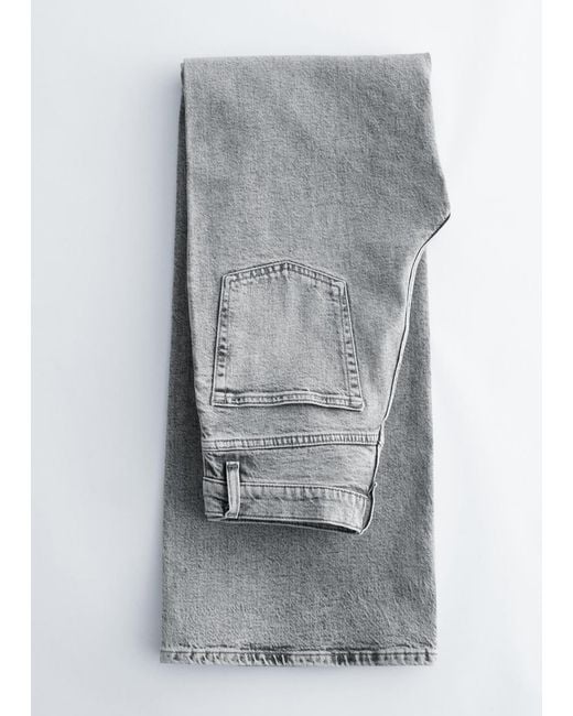 Jean Large À Clous & Other Stories en coloris White