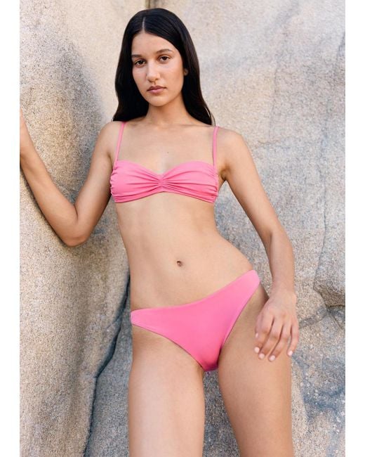 & Other Stories Pink Classic Bikini Briefs