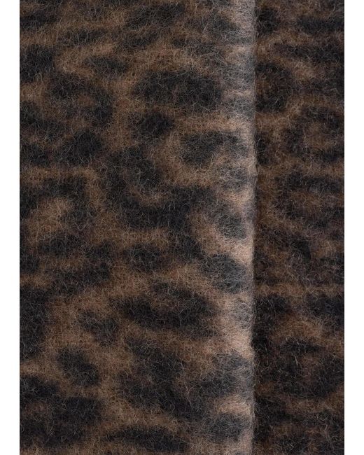 & Other Stories Gray Mohair-Blend Fringed Scarf