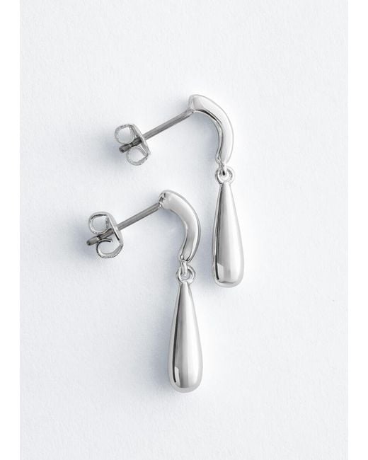 & Other Stories Multicolor Hoop And Drop Earring Set