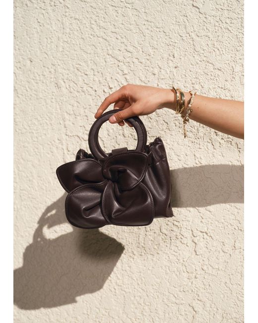 & Other Stories Multicolor Leather Blossom Bag