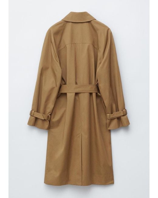 & Other Stories Natural Belted Car Coat