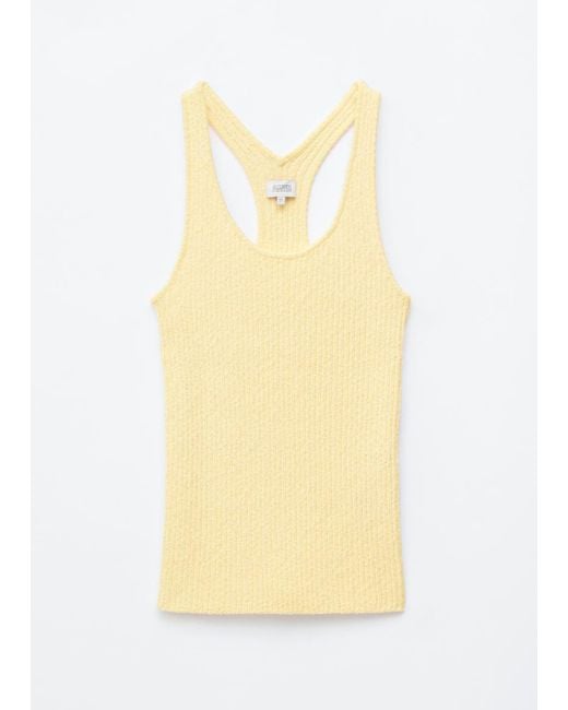 & Other Stories Red Cotton Racerback Top