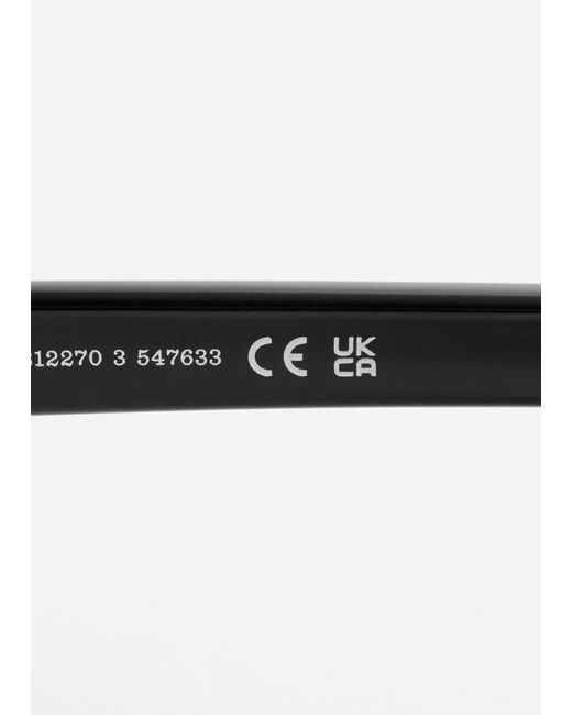 & Other Stories Green Square Sunglasses