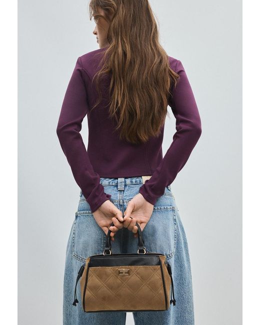 Borsa City Mini di Stradivarius in Multicolor