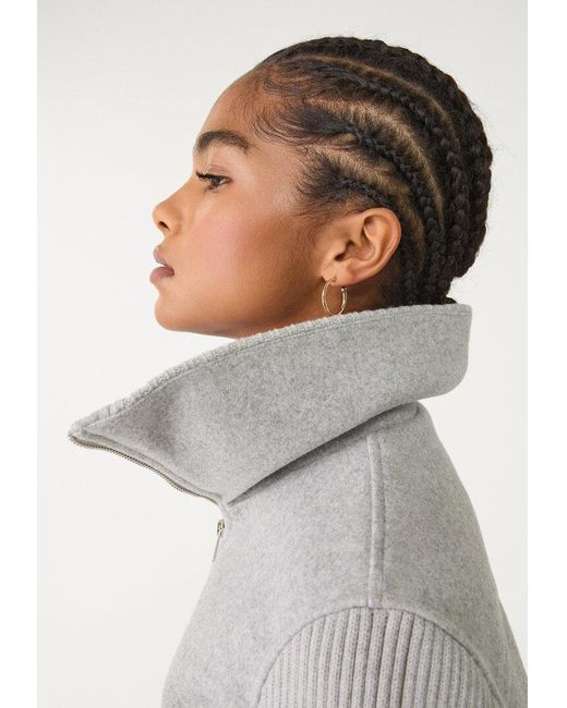 Giacca Soft di Stradivarius in Gray