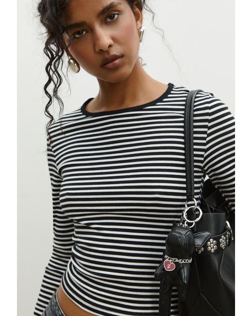Portachiavi Cane Charm Finta Pelle di Stradivarius in White