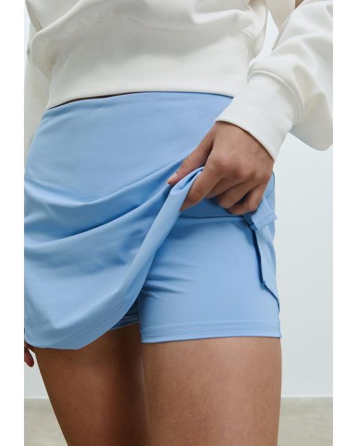 Gonna Pantalone Corta di Stradivarius in Blue