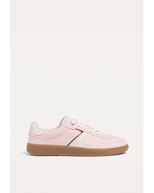 Sneakers Casual Rétro di Stradivarius in Pink