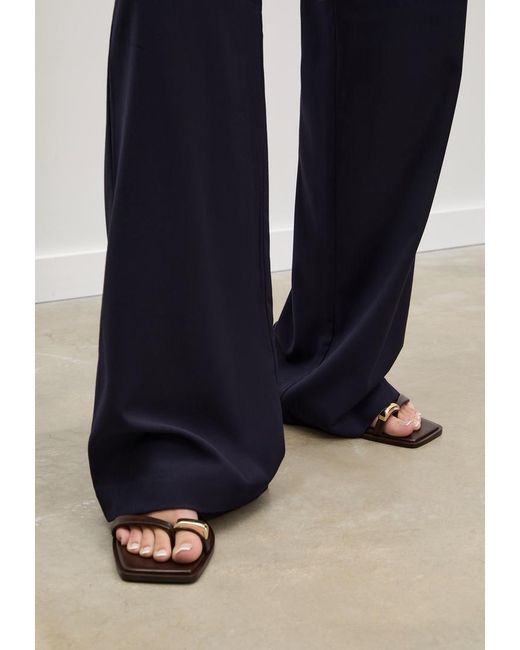 Pantalone Elegante Gamba Larga di Stradivarius in White
