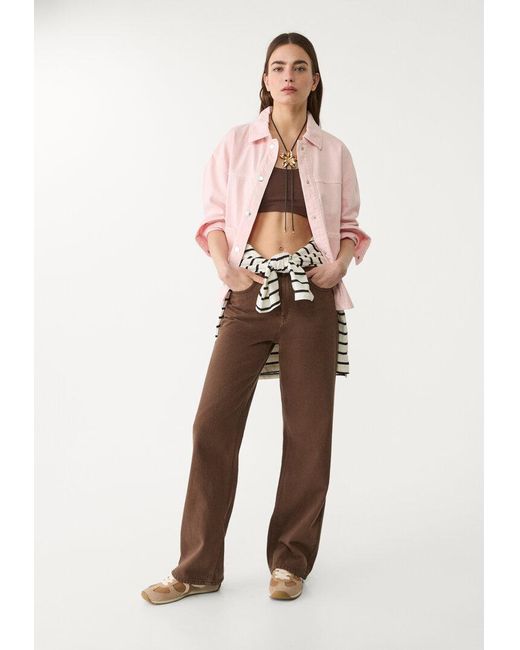 Giacca di Stradivarius in Pink
