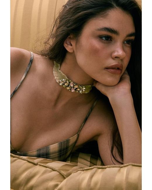 Set 2 Collane Choker di Stradivarius in White