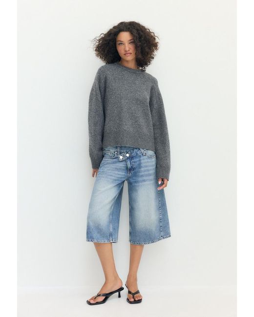 Maglia Basica di Stradivarius in Gray