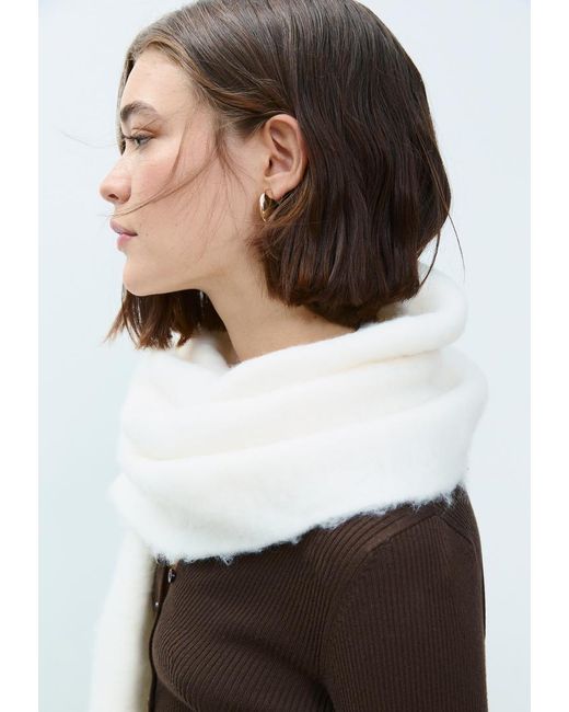 Sciarpa Basic Liscia di Stradivarius in White
