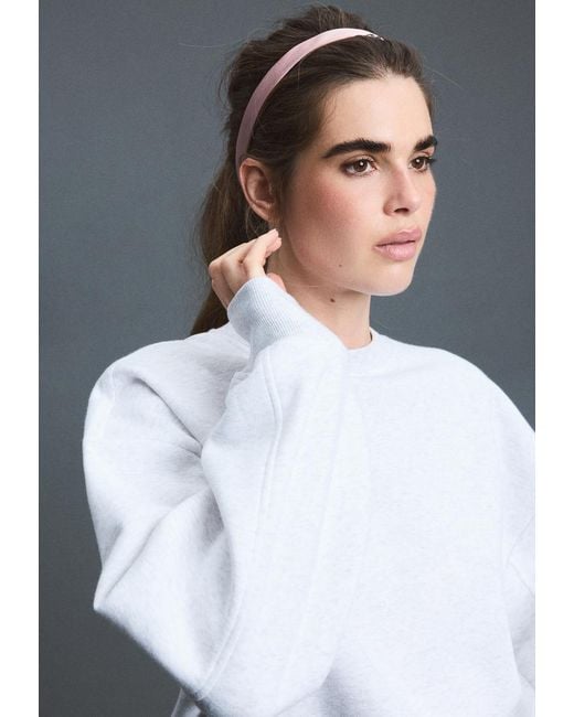 Felpa Basic di Stradivarius in Gray