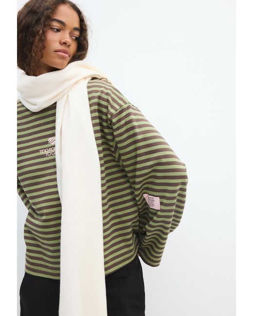 Sciarpa Basic di Stradivarius in White