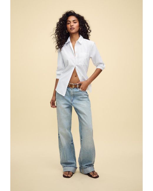 Camicia Basica di Stradivarius in Blue
