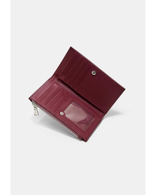 Portamonete Basic Con Cerniera di Stradivarius in Purple