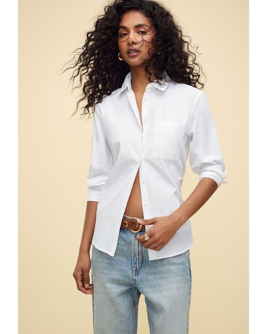 Camicia Basica di Stradivarius in Blue
