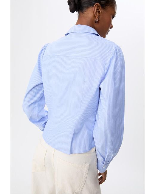 Camicia Basica di Stradivarius in White