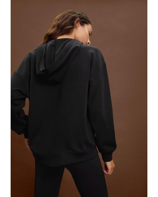 Felpa Oversize Con Cappuccio Morbida Al Tatto di Stradivarius in Brown