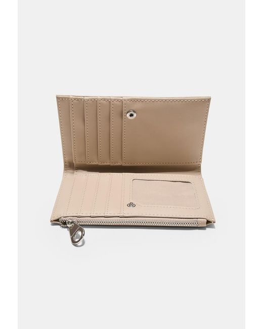 Portamonete Basic Con Cerniera di Stradivarius in White