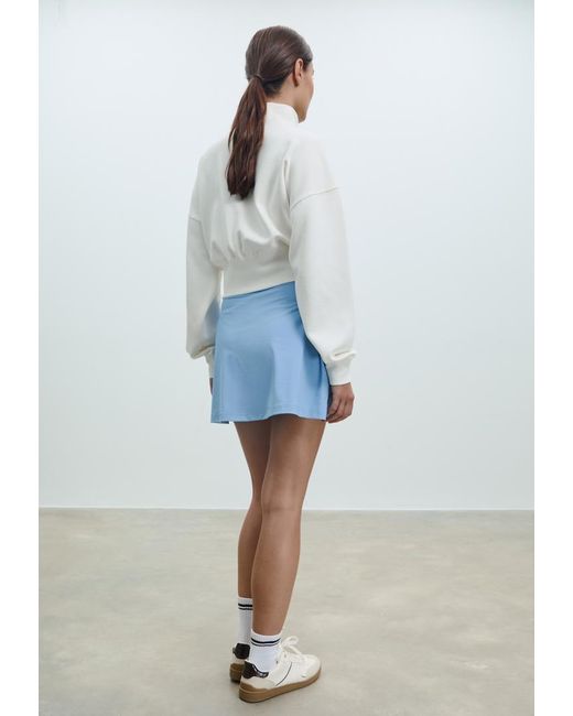 Gonna Pantalone Corta di Stradivarius in Blue