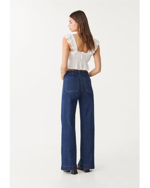 D77 Jeans Minimal Tasche di Stradivarius in Blue