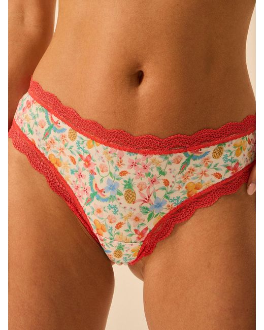 Stripe & Stare Orange Brazilian Knicker
