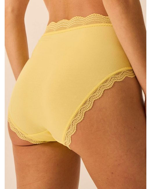Stripe & Stare Pink High Rise Knicker Four Pack