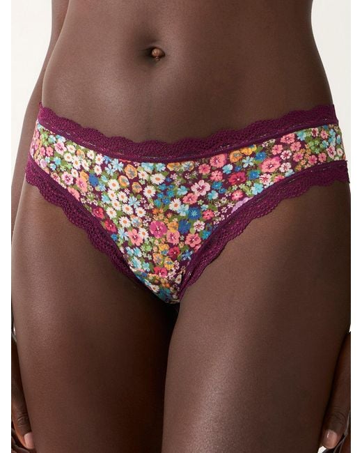 Stripe & Stare Multicolor Brazilian Knicker