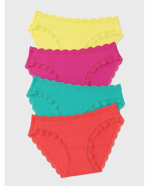 Stripe & Stare Pink The Original Knicker Four Pack