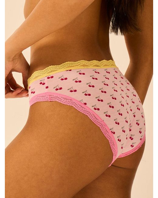 Stripe & Stare Pink The Original Knicker Four Pack