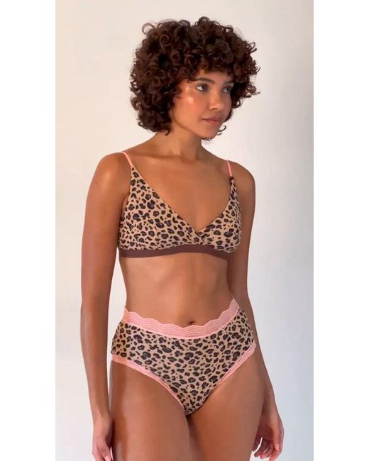 Stripe & Stare Multicolor High Rise Knicker Four Pack