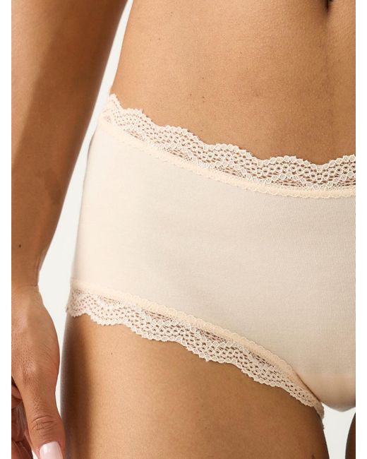 Stripe & Stare Natural Shortie Knicker