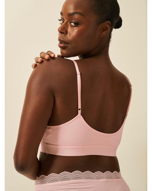 Stripe & Stare Brown T-Shirt Bra