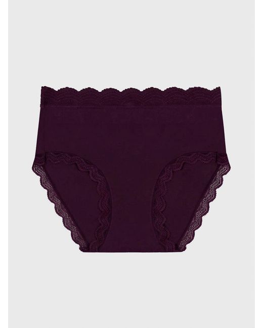 Stripe & Stare Purple High Rise Knicker