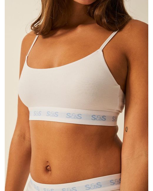Stripe & Stare Brown T-Shirt Bra