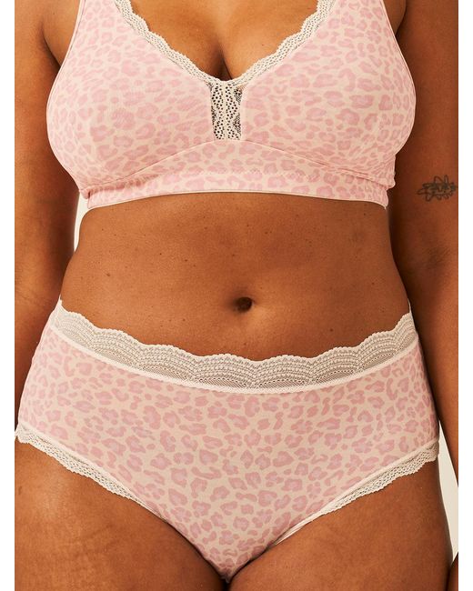 Stripe & Stare Natural High Rise Knicker