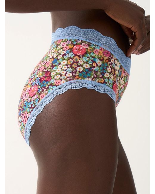 Stripe & Stare Multicolor High Rise Knicker Four Pack